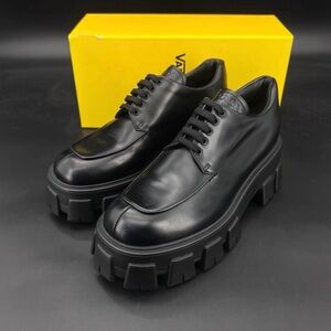 Prada Black Platform Shoes